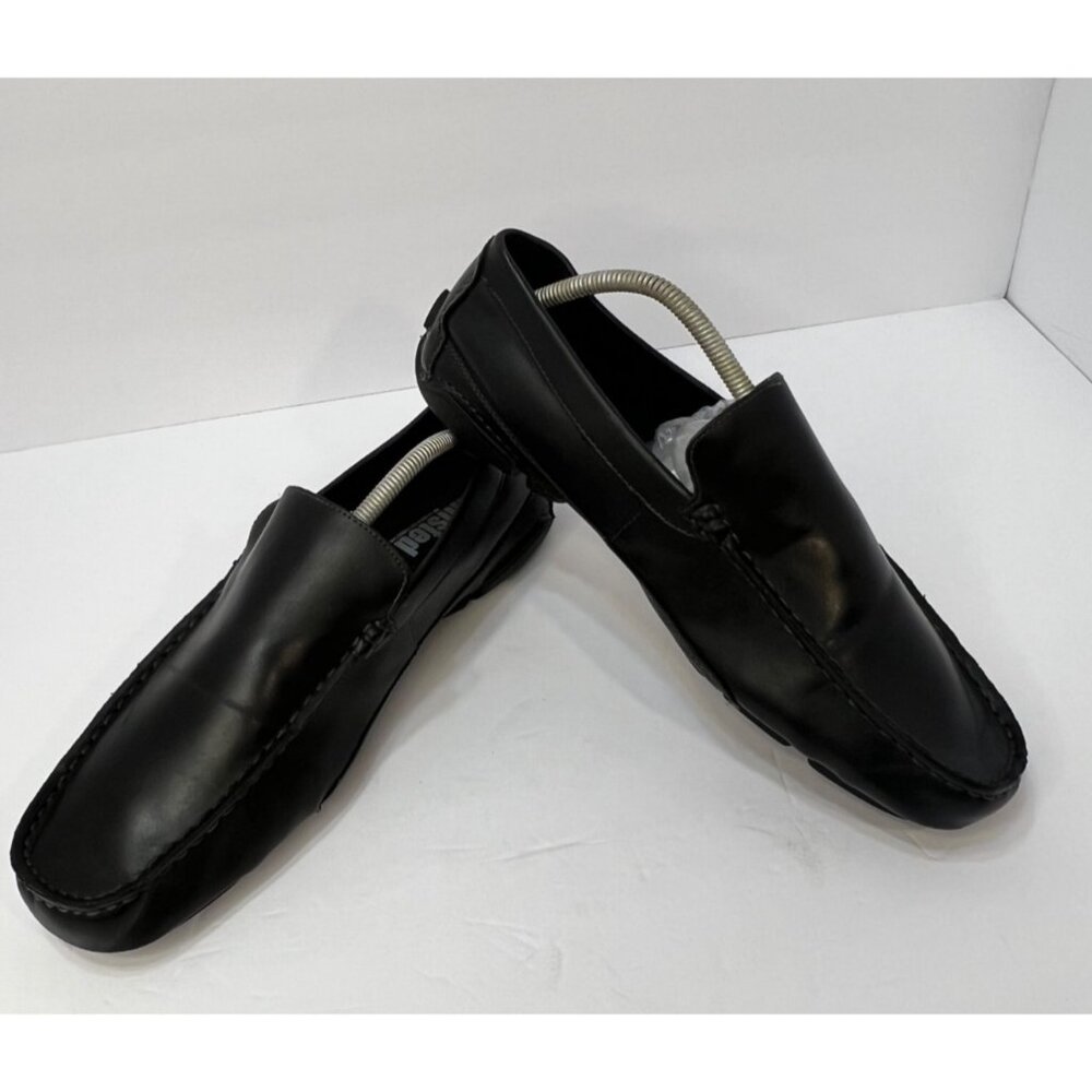Unlisted Kenneth Cole To Be Bold Black Driving Mocs Slip on Loafers Size 11W